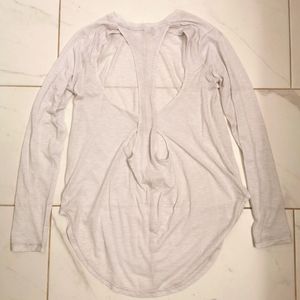 Under Armour long sleeve shirt, twisted open back